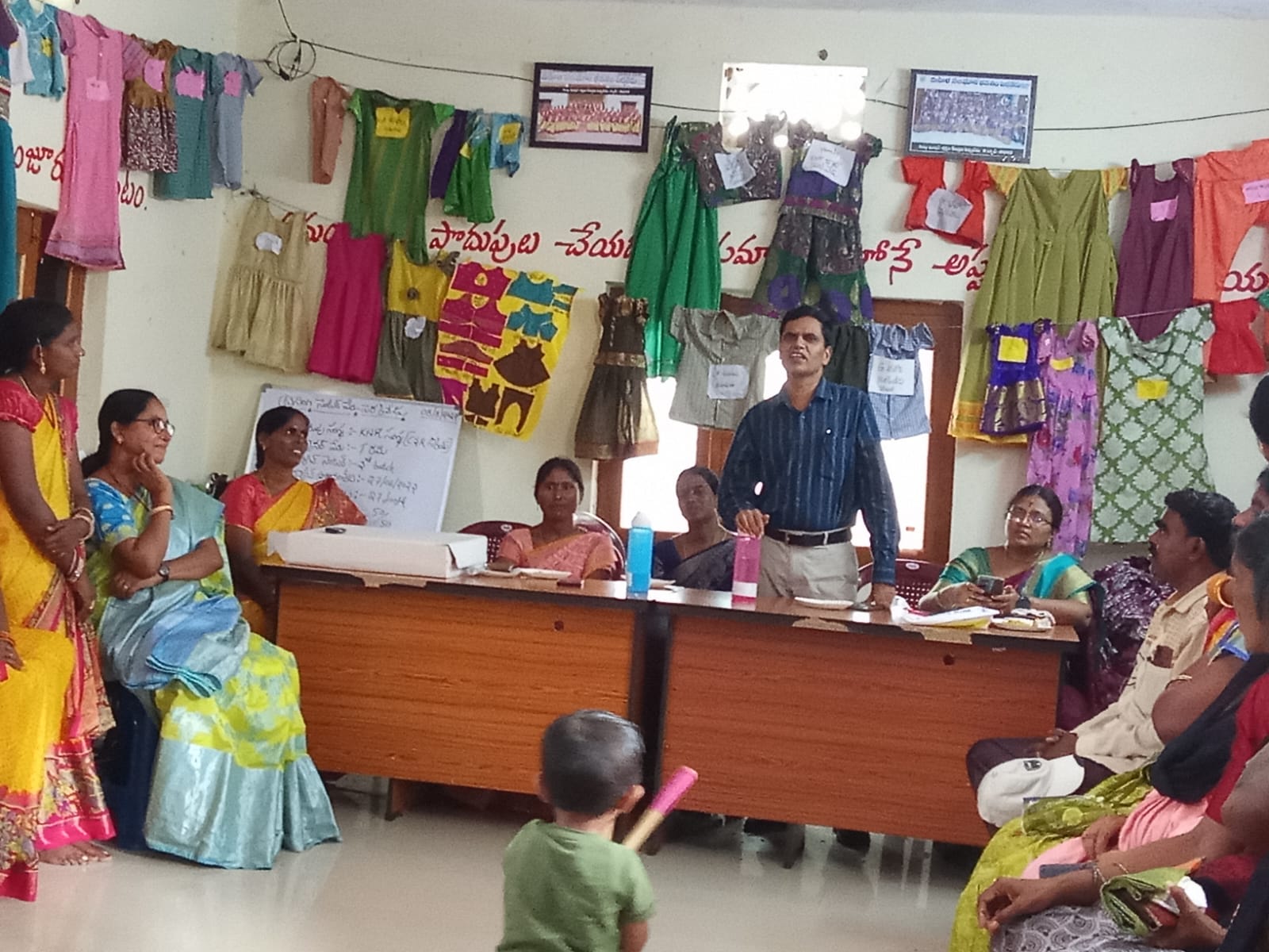 Community tailoring session